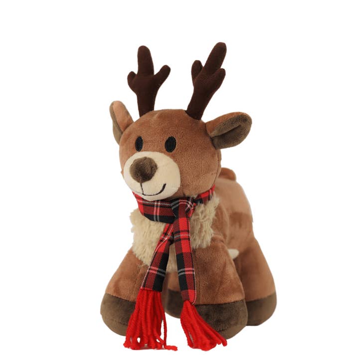 OrangeOnions - Wholesale Stuffed/Plush Toy - Kids & Baby - Plushible Christmas Plush 8-Inch Randall the Reindeer