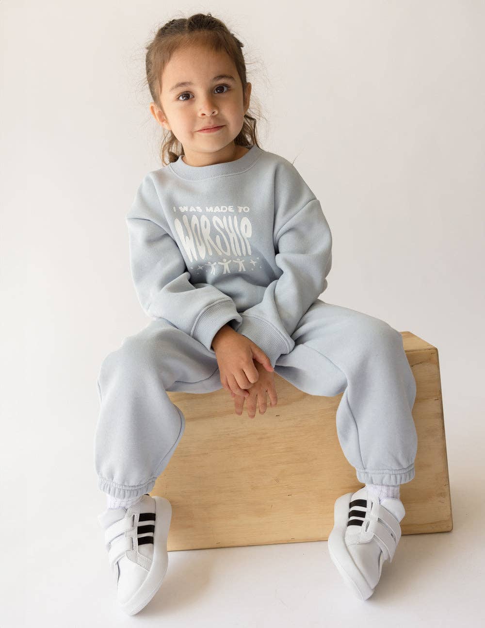 Elevated Faith - Wholesale Sweatshirt - Kids - Made To Worship Kids Crewneck5