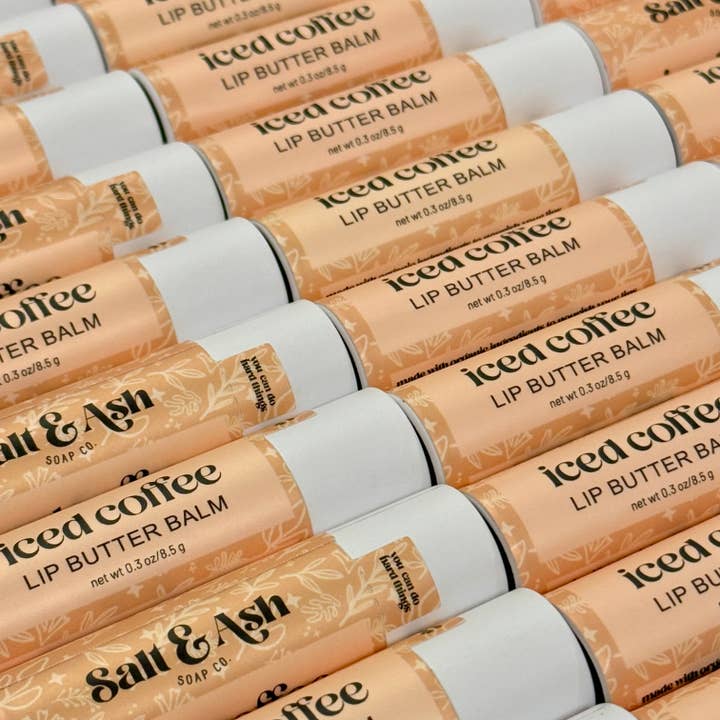 Salt & Ash Soap Co - Wholesale Lip Balm - Iced Coffee Lip Balm5