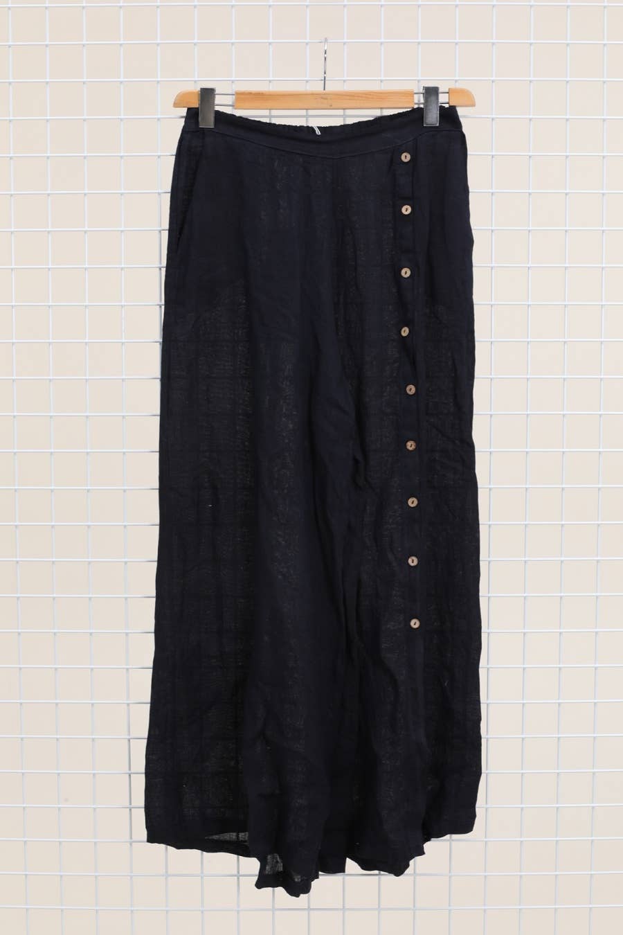 la maison des fibres naturelles – Engroshandel Bukser - Dame – Knapbukser med lige ben 9320 100%LIN20