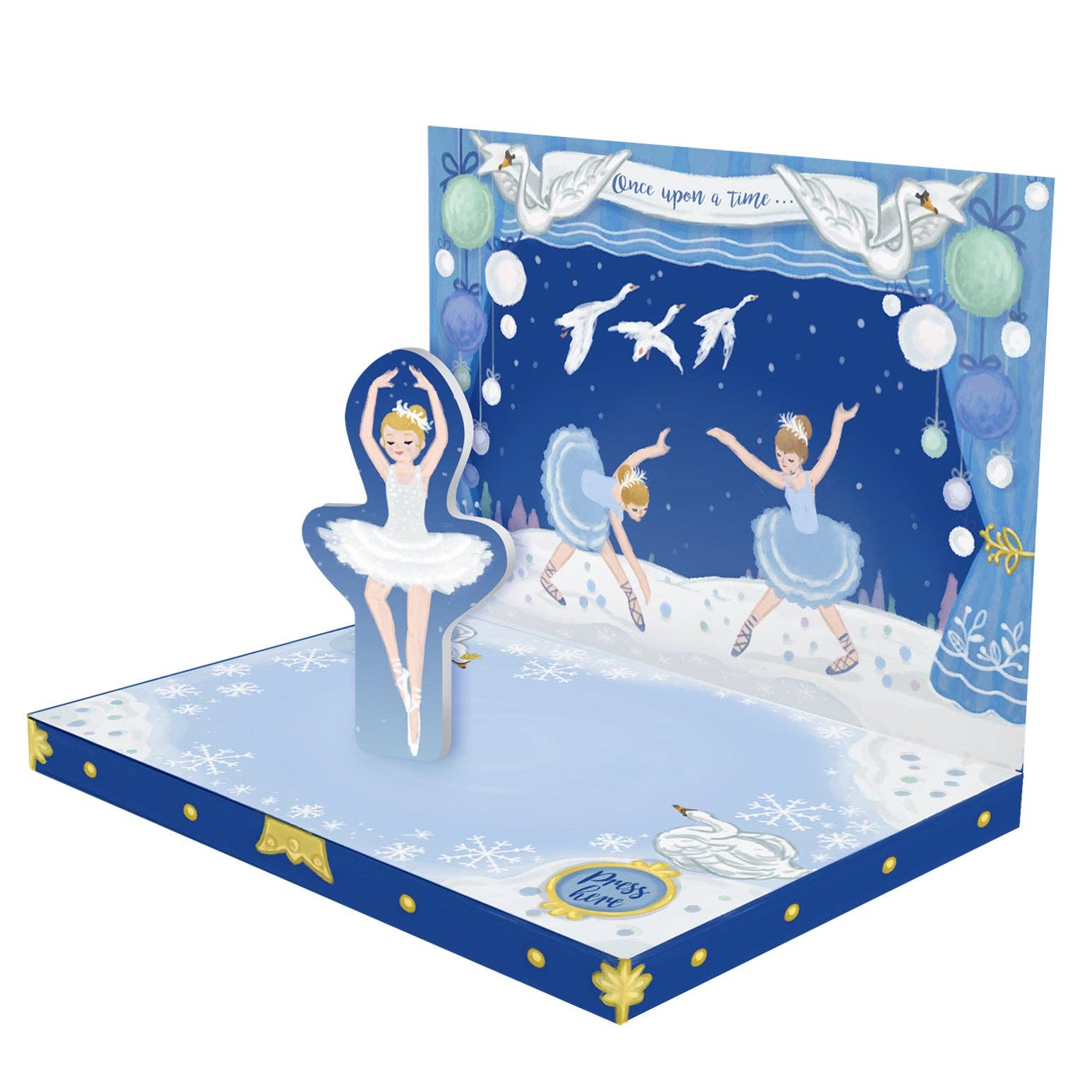 Music Box - Wholesale Music Box - Kids & Baby - No.16 | Swan Lake Music Box Card2