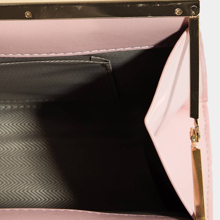Collections by Fame Accessories - Wholesale Crossbody Bag - Women's - Rhinestone Encrusted Panel Handbag