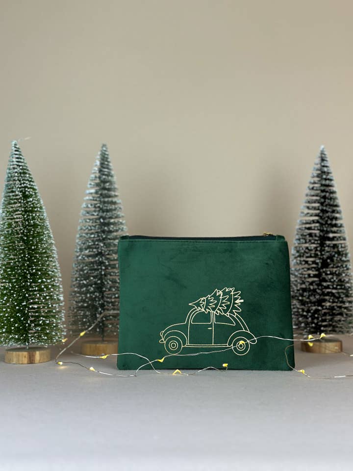 Velvet Christmas Car Kosmetiktasje - Dames Etui voor wholesale door Herzilein-Wien GmbH