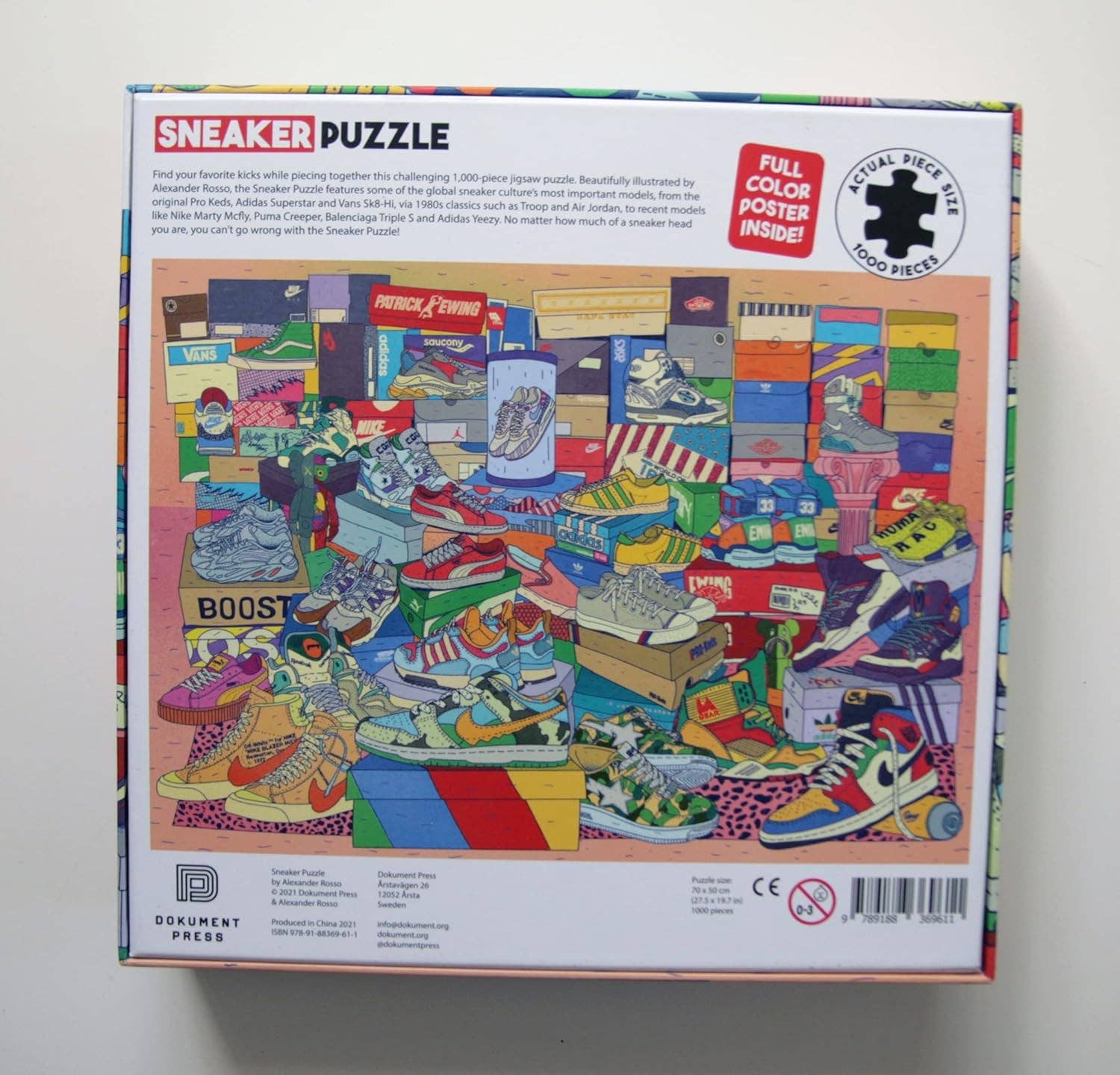 SCB - Venta al por mayor Puzle - Adultos - Rompecabezas Sneaker - 1000 piezas5