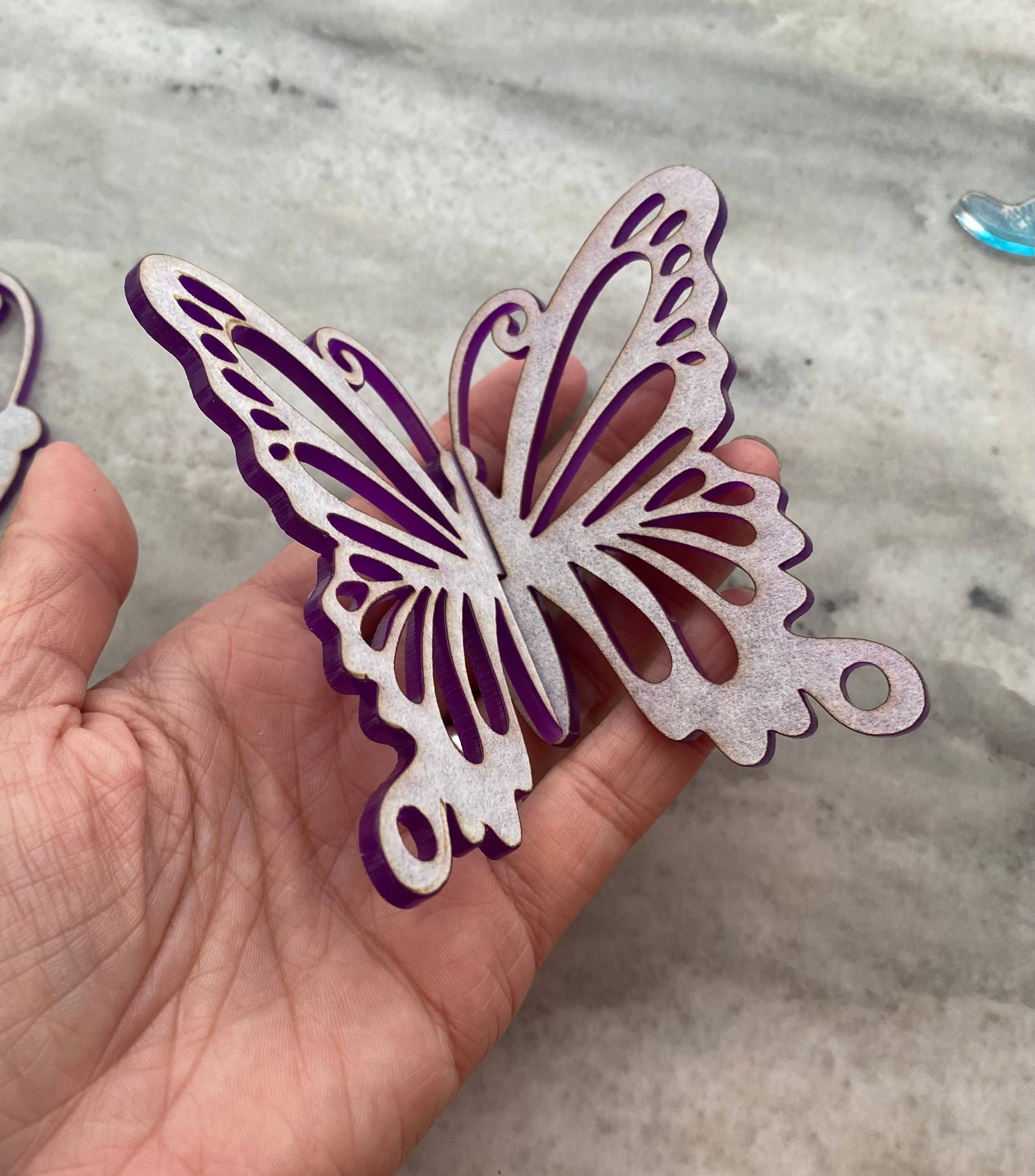 EllaRaeMouldsVinyls - Wholesale Craft Supplies - 3D Butterfly Silicone Mould2