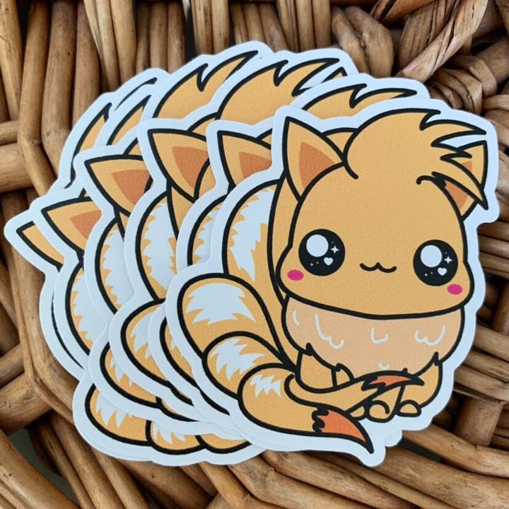 Pegatina de vinilo de Ninetails - Pokémon / Pegatina de Pokémon / Calcomanía para portátil / Pegatina para parachoques / Caja de mazo / Sol y Luna para venta al por mayor de Trash Goblin