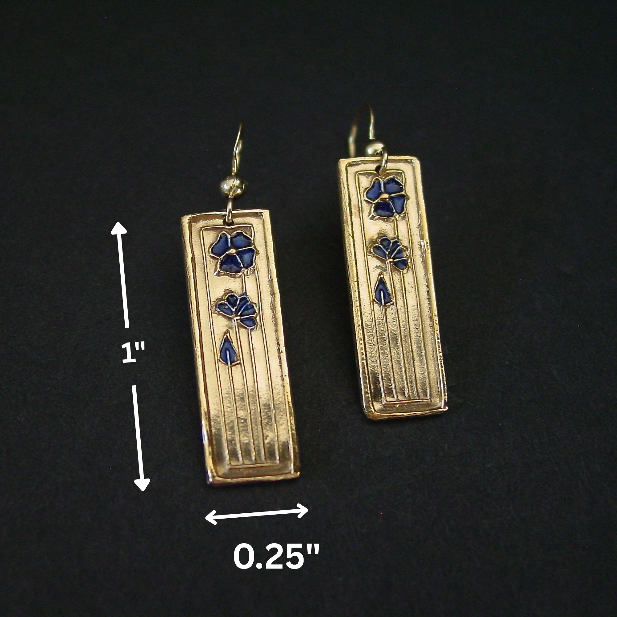 Vis a Vis Jewelry - Wholesale Hangende/ronde oorbellen - Kleine madeliefjes oorbellen - Herfst sieraden3