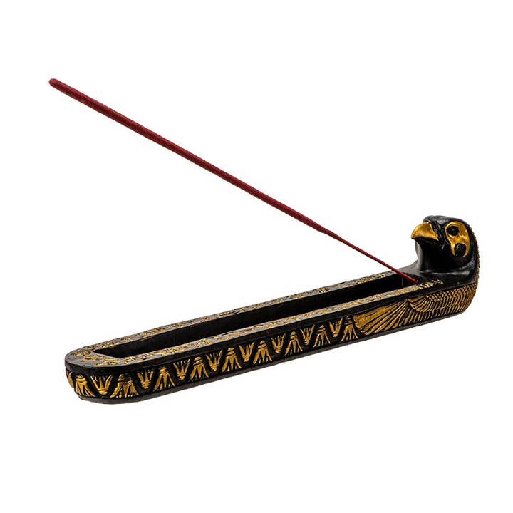 Pacific Trading - Wholesale Incense Holder - 15605 Egyptian Horus Falcon Incense Burner
