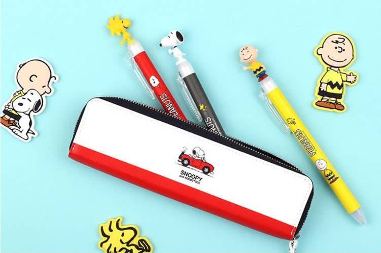 K-Wonderland - Wholesale Pen - Peanuts Snoopy & Friends Figure Mascot Ball point Pen 0.5mm3