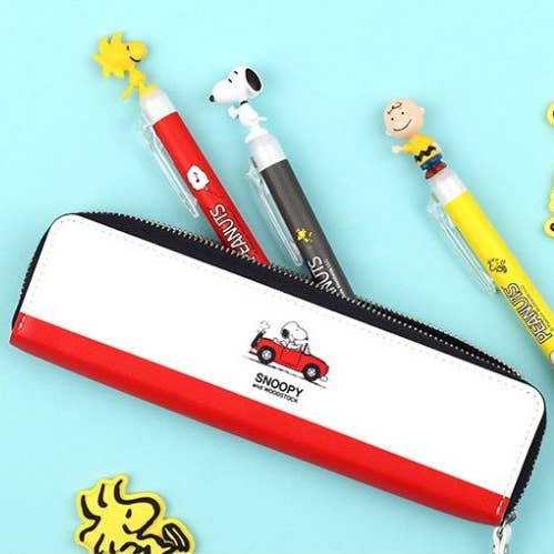 K-Wonderland - Wholesale Pen - Peanuts Snoopy & Friends Figure Mascot Ball point Pen 0.5mm3