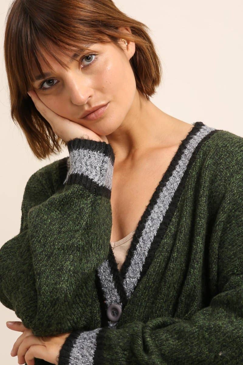 BELLA BLUE - Wholesale Cardigan - Women's - PU-33 - Cardigan1