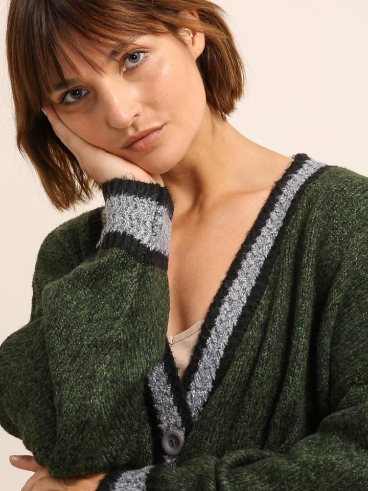 BELLA BLUE - Wholesale Cardigan - Women's - PU-33 - Cardigan1