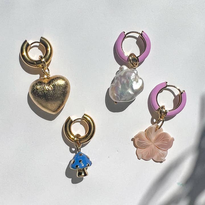 * Charm Bar* Hoops - Brugerdefineret pakke for engroshandel hos Gather Brooklyn