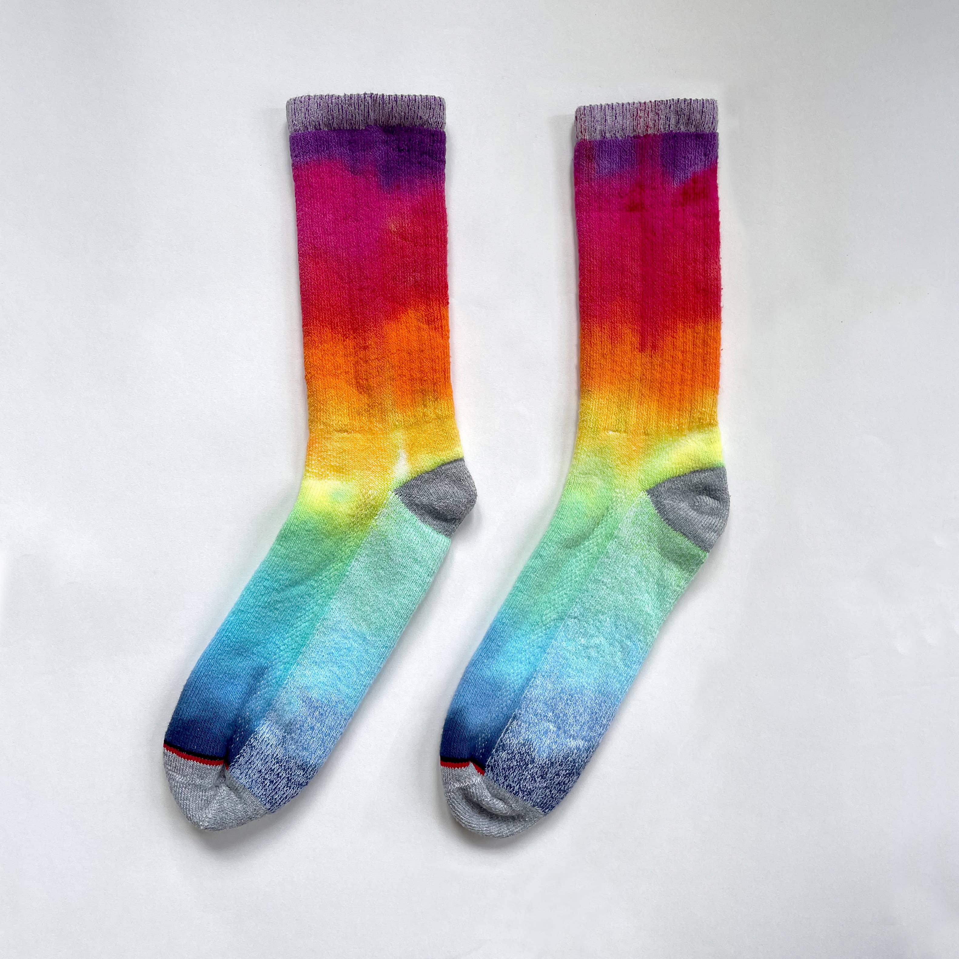 Merle Works - Wholesale Socks - Unisex - Rainbow Hand-dyed XL Sock2