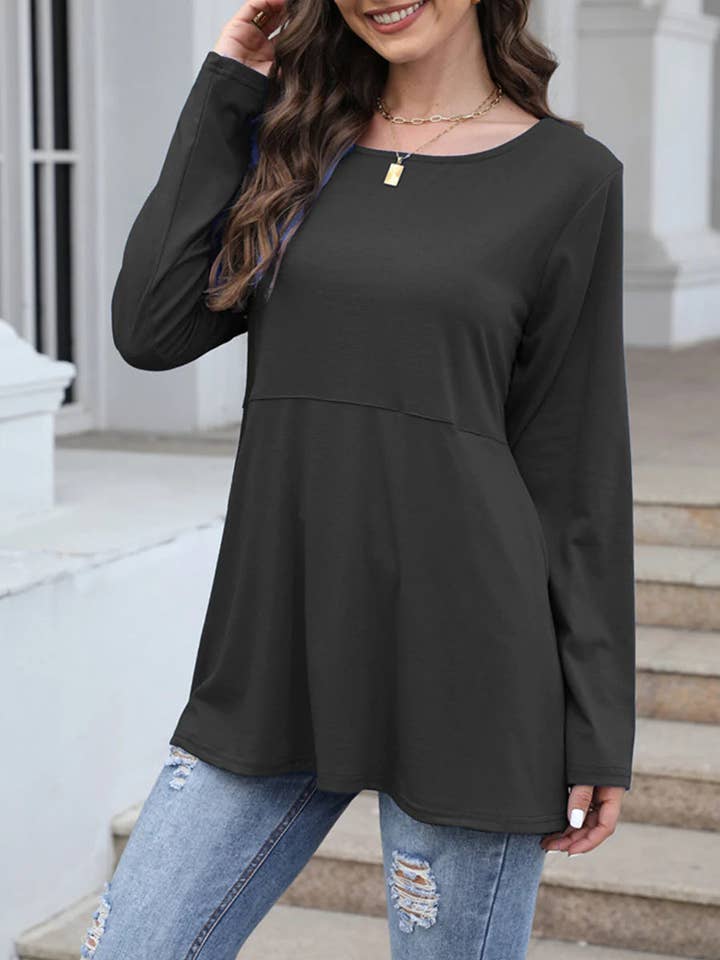 Button Down Back Sweater for wholesale by Anna Kaci Wholesale