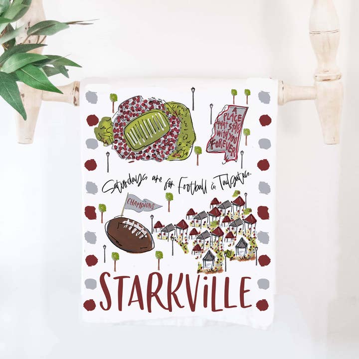 Happy By Rachel, LLC - Wholesale Tea Towel - Starkville, MS Tea Towel