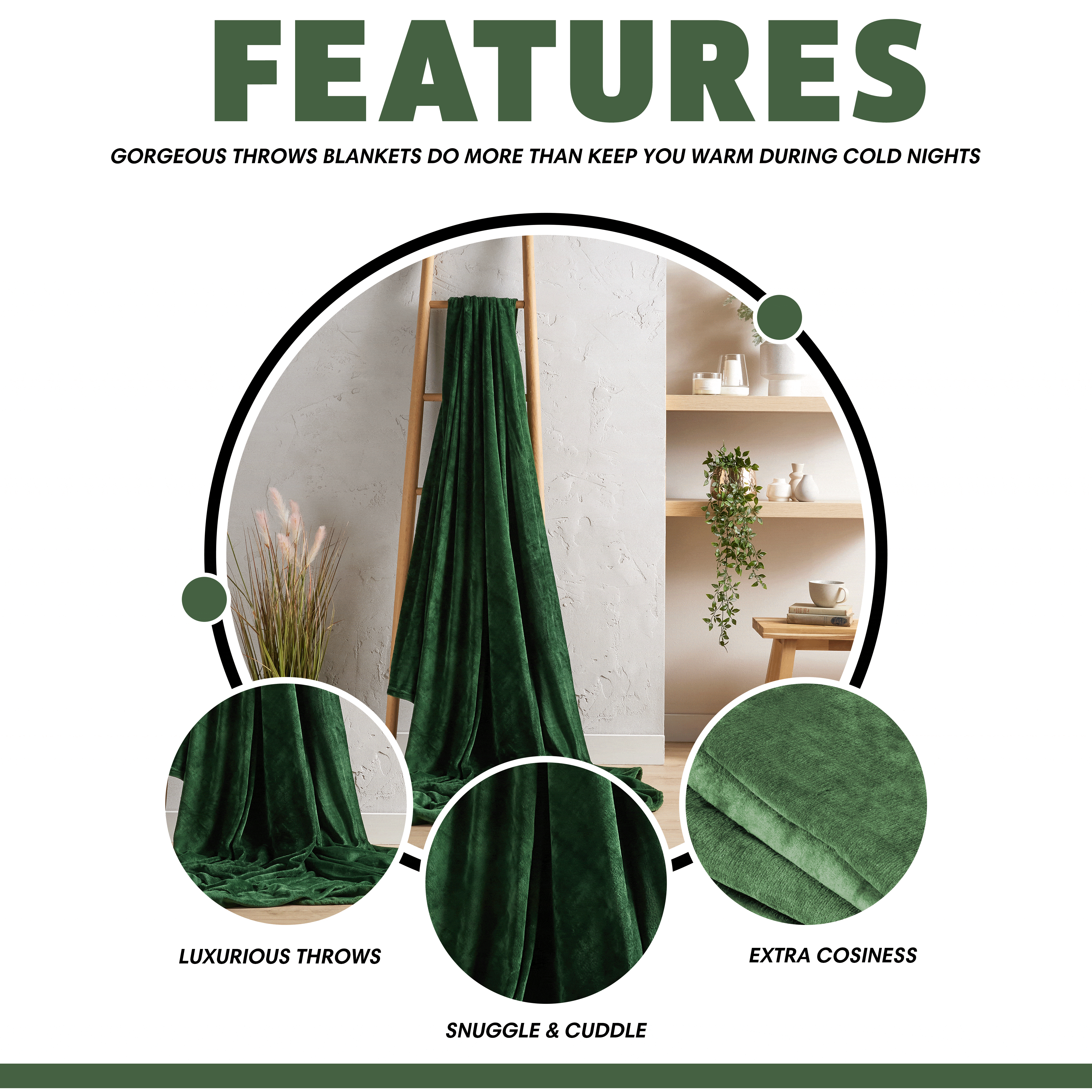 LOOMWORKS LTD – wholesale Throw blanket – Flannel Fleece Throws20