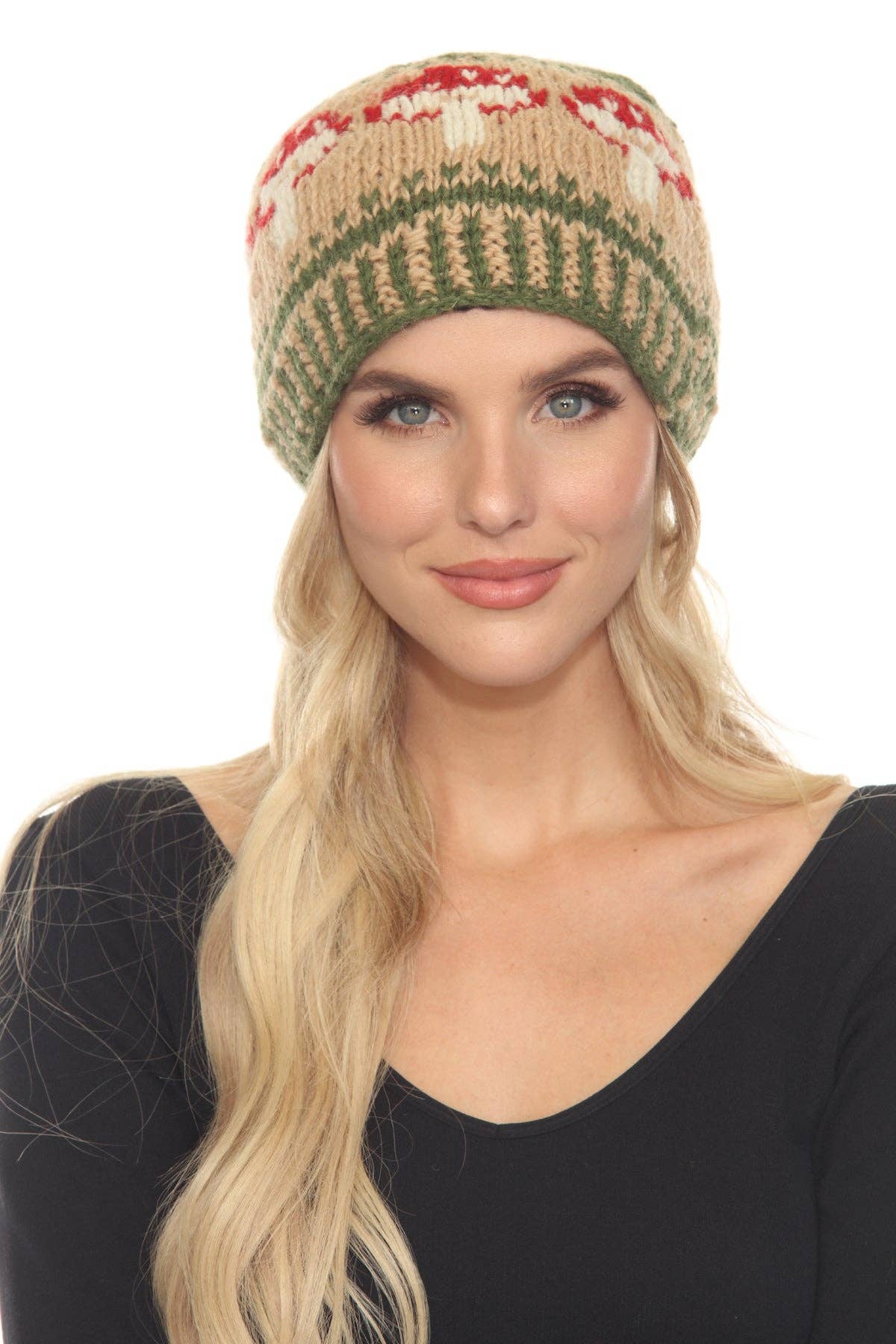 Lakhays Collection Inc. – Gorro - Unissexo por atacado – Gorro Silvestre Cogumelo Slouchy1