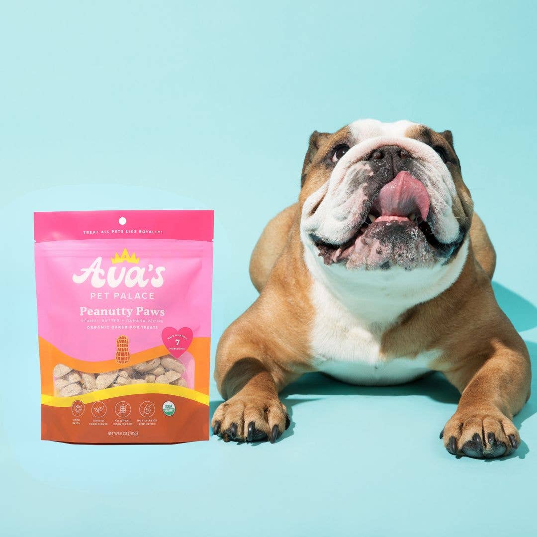 Ava's Pet Palace - Wholesale Pet Treats - Dog - Organic Baked Dog Treats - Peanutty Paws4