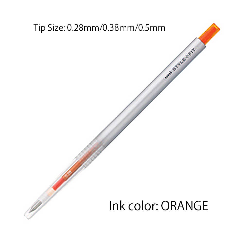 Hakubundo - Wholesale Pen - 【JAPANESE】UNI MITSUBISHI STYLE FIT SINGLE COLOR SLIM GEL PEN1