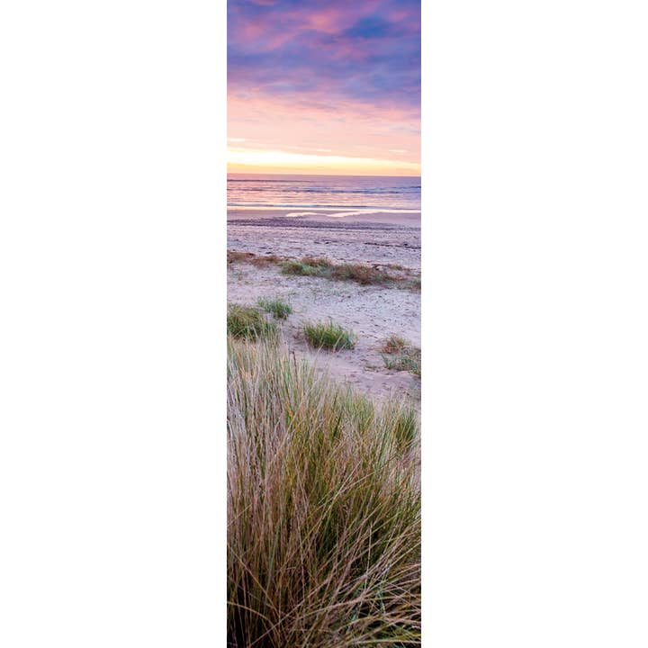 Card Bookmark - Alnmouth Beach for wholesale by Leonard Smith