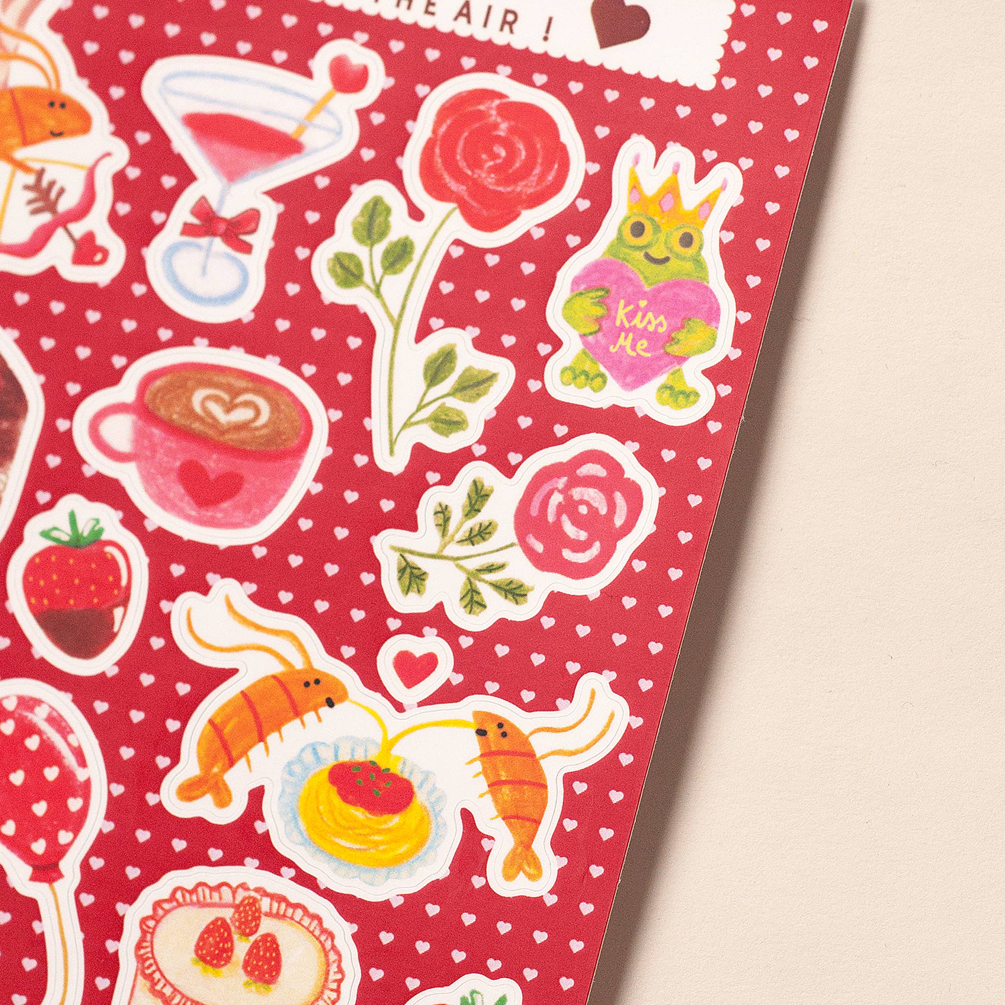Studio Narine - Wholesale Sticker - Love is in the air! A6 sticker sheet3