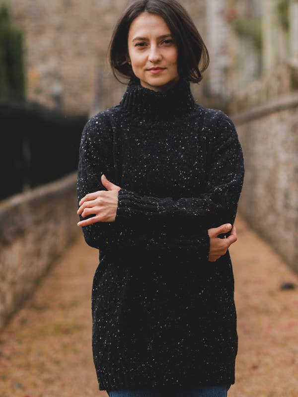 Sheelin Marcia tuniek voor wholesale door Knitted in Edinburgh