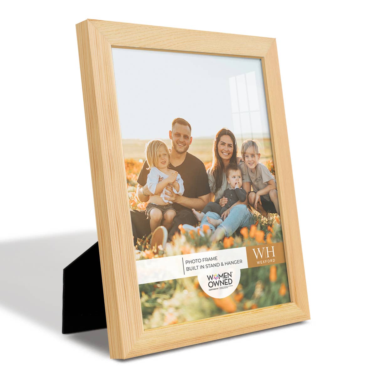 Wexford Home - Wholesale Picture Frame - Photo Frame, Real Wood with Wood Grain, Natural Wood24