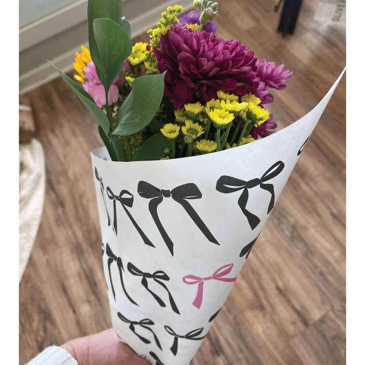 Red Barn Canvas - Wholesale Party Favor - Bows | 25 Flower Wraps1