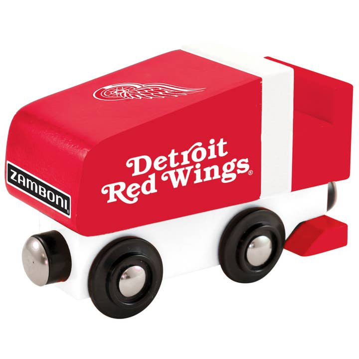 Masterpieces Puzzles - Wholesale Toy Car/Truck - Kids - Detroit Red Wings Toy Zamboni Train Engine