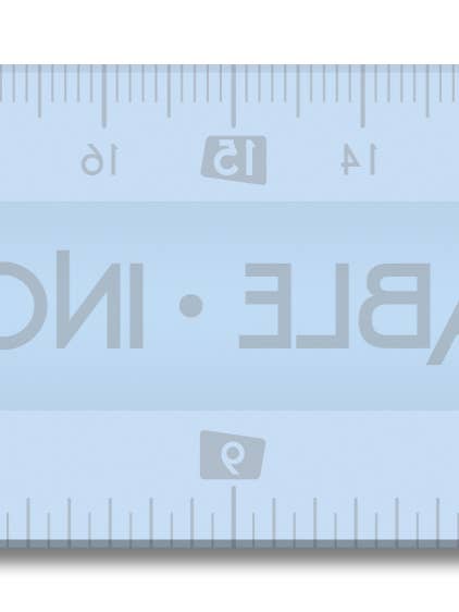 Unbreakable Ruler 12" / 30cm - Blue for wholesale by Maped Helix USA