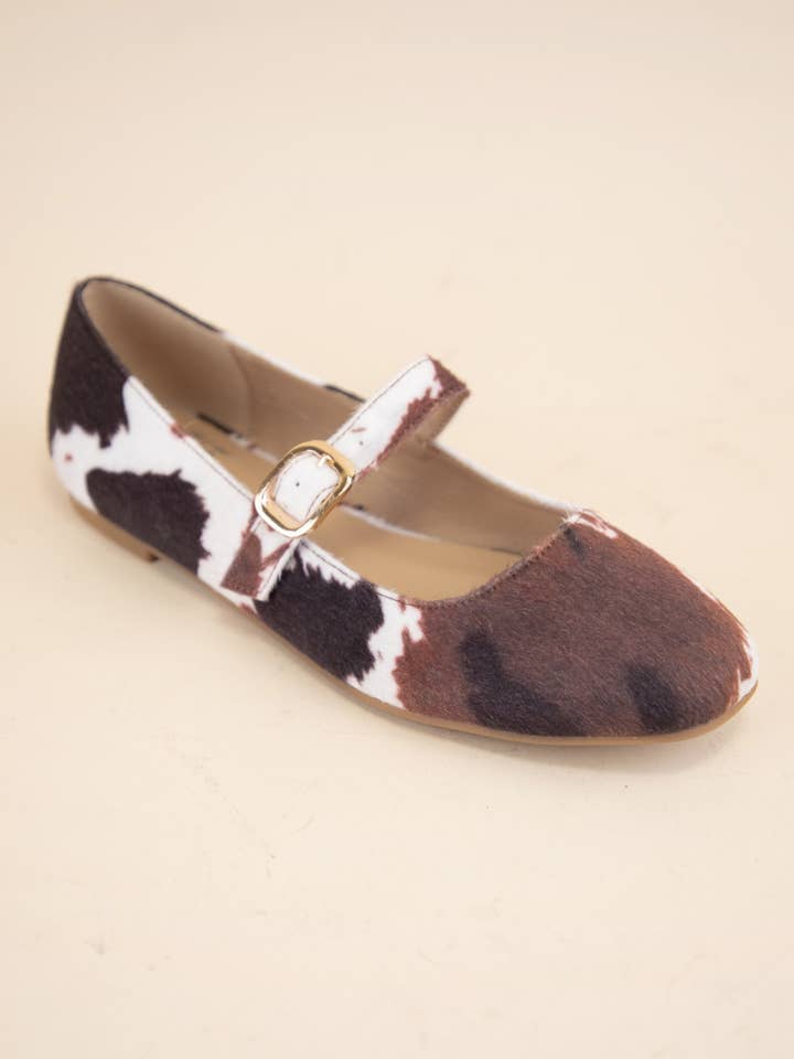 CCOCCI – wholesale Flats – Women’s – MELI-3 ANIMAL PRINT SHORT HAIR FURRY UPPER FALL FLATS2