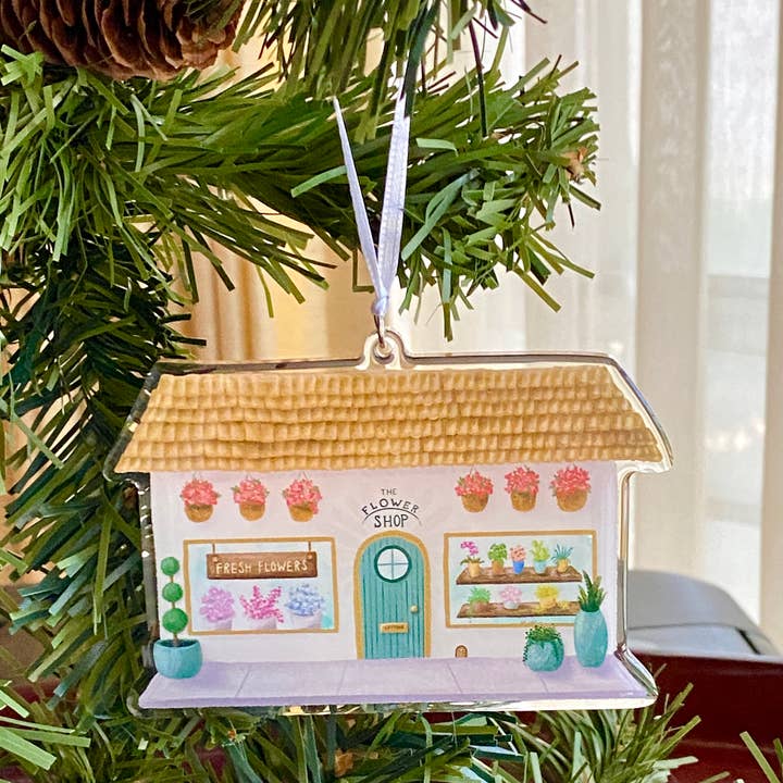 Flower Shop Christmas Ornaments | Florist Ornaments for wholesale by blonde birdie