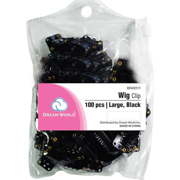 Brittny Clip de Peluca 100 piezas Negro para venta al por mayor de Cobeauty Supply