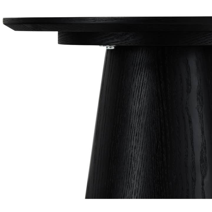 Furnhouse – wholesale Soffbord – Runt Soffbord Tango ø45x50 cm - Svart Ek5