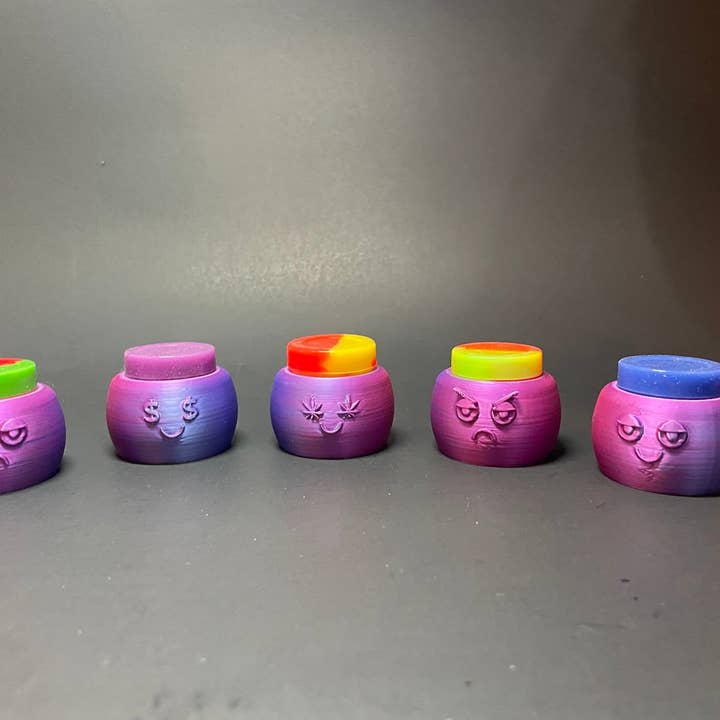 Alley Cat Compositions - Wholesale Humidor/Cigar Accessory - Dab 420 Chill Buddy Jr.: Secure 5ml Silicone Keeper2