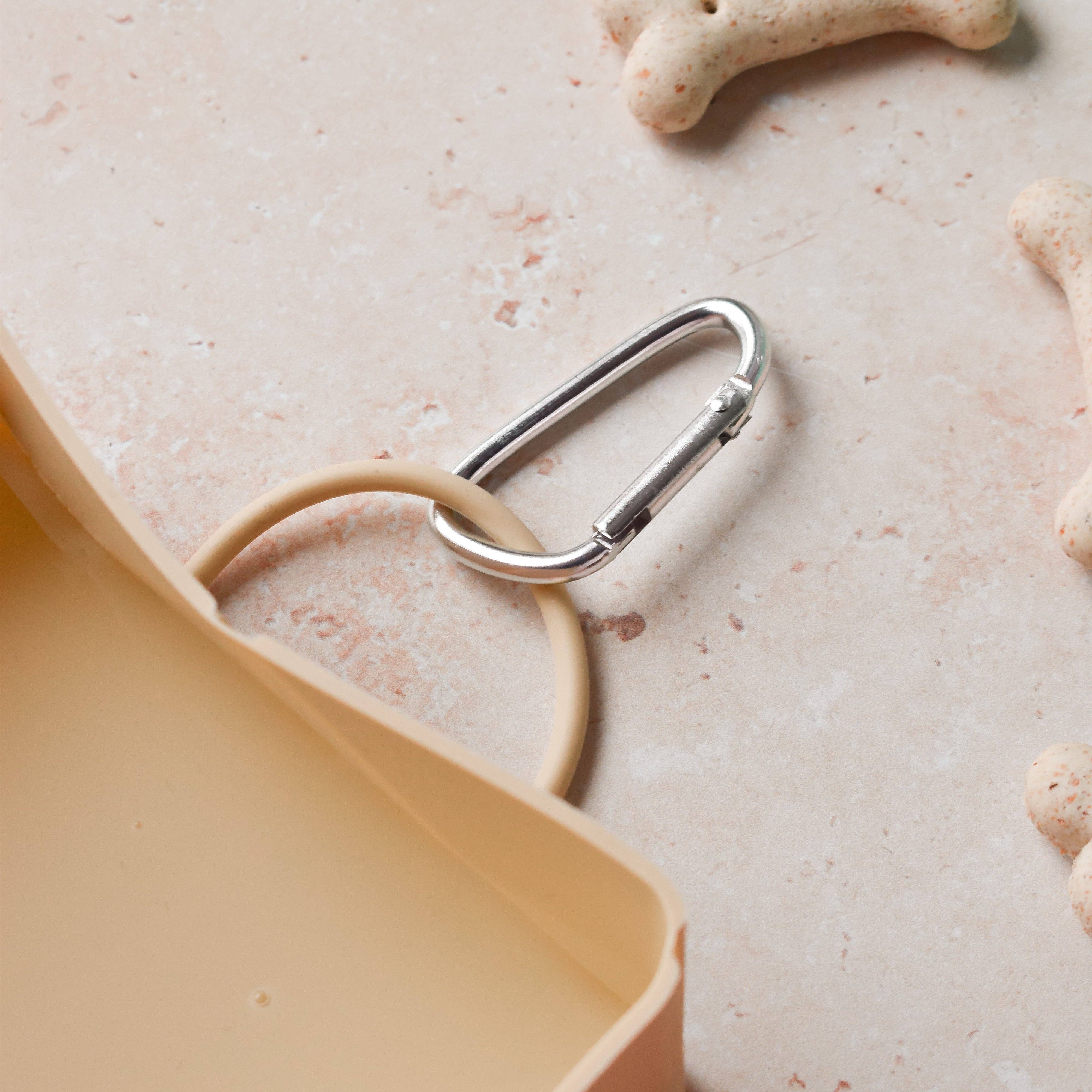 Cocopup London - Vente Gamelle – chat et chien - Gamelle de voyage pliable - Nude3