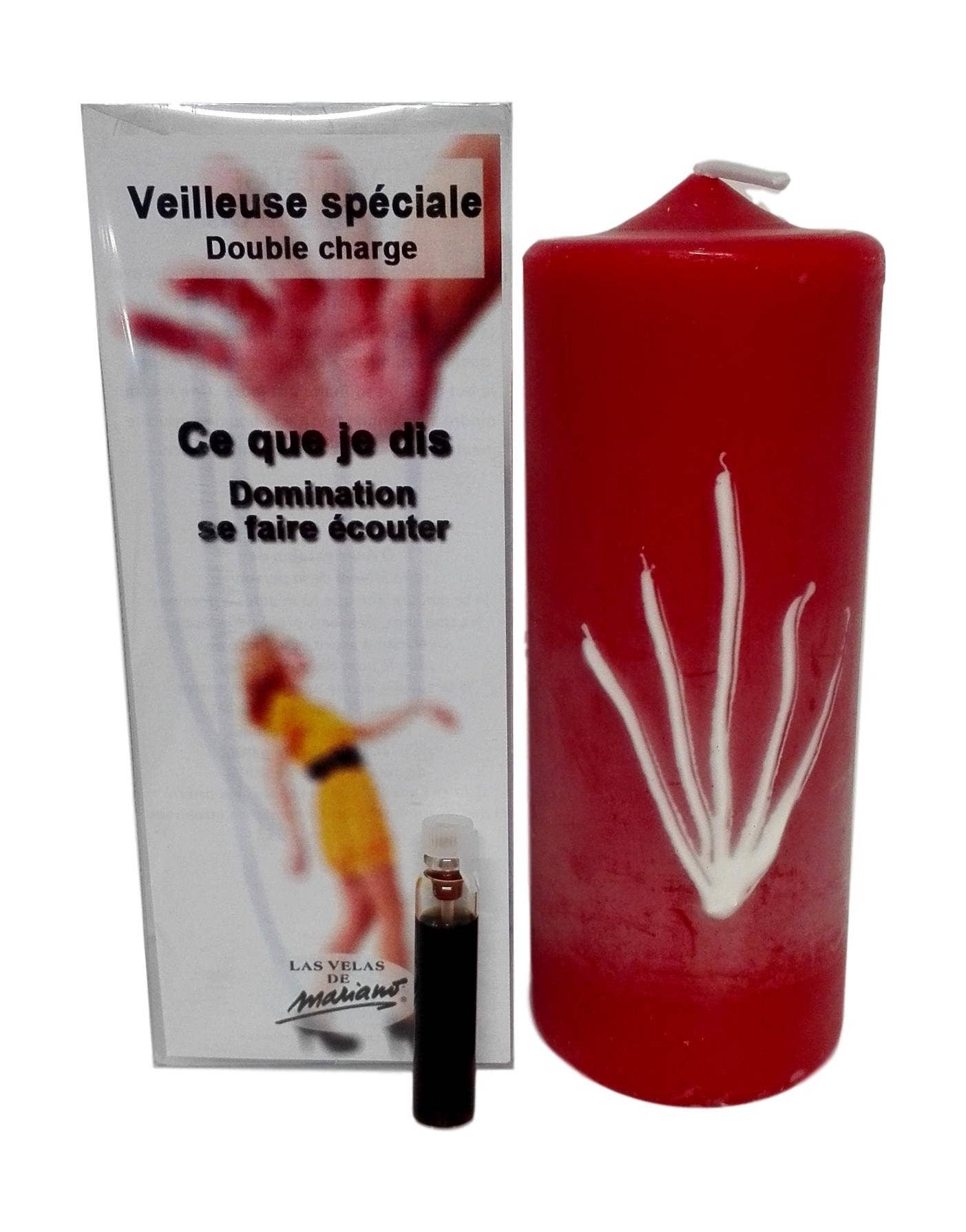 WLM – Engroshandel Votivlys – Mariano esoterisk stearinlys med dobbelt opladning «What I Say»