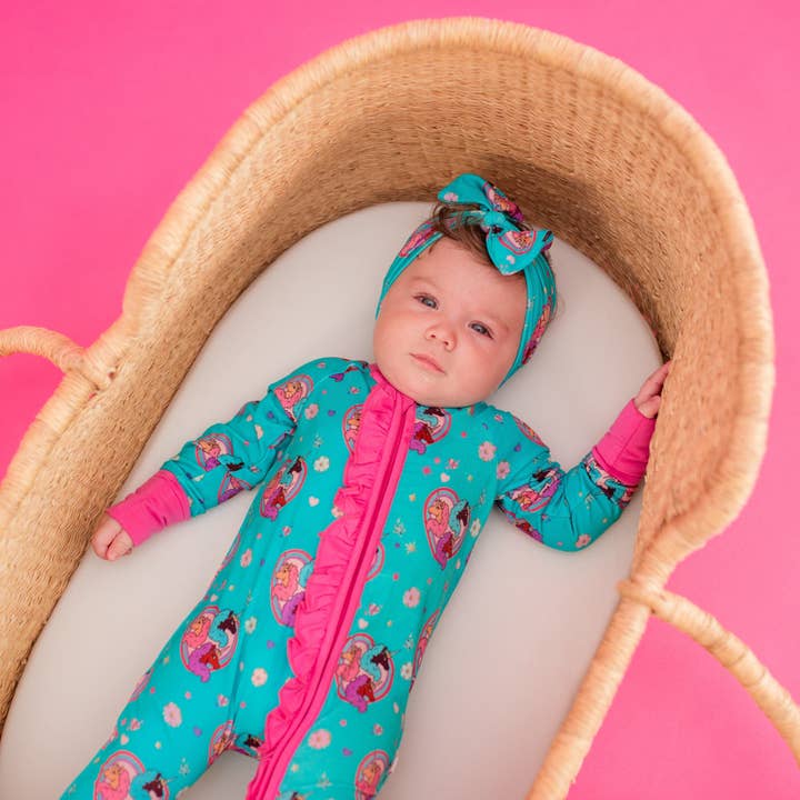 Pigiama intero Afro Unicorn™ per la vendita all'ingrosso da parte di Sweet Peas Co