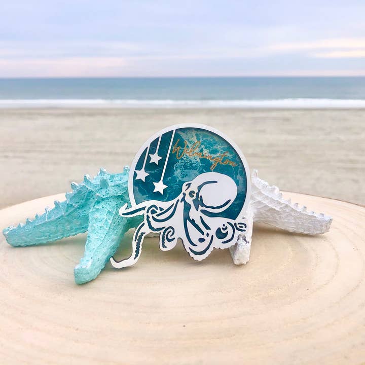 Wackadoodles - Wholesale Magnet - Customizable Octopus Magnet/Ornament1