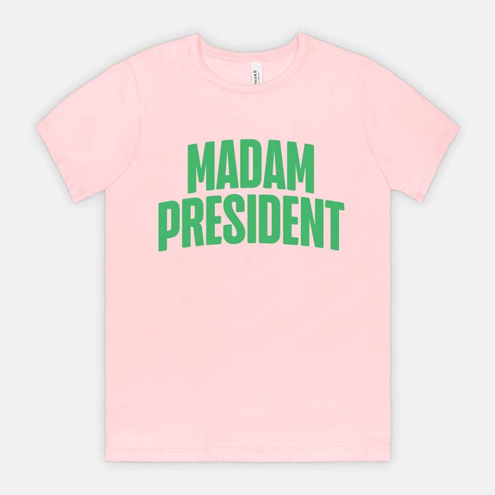 Madam President | Sorority Style | Soft Tee for wholesale by Love & Lion