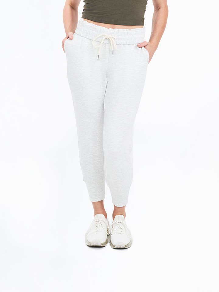 CORE Fold-Over High Waist Luxe Jogger for wholesale by Reve Apparel