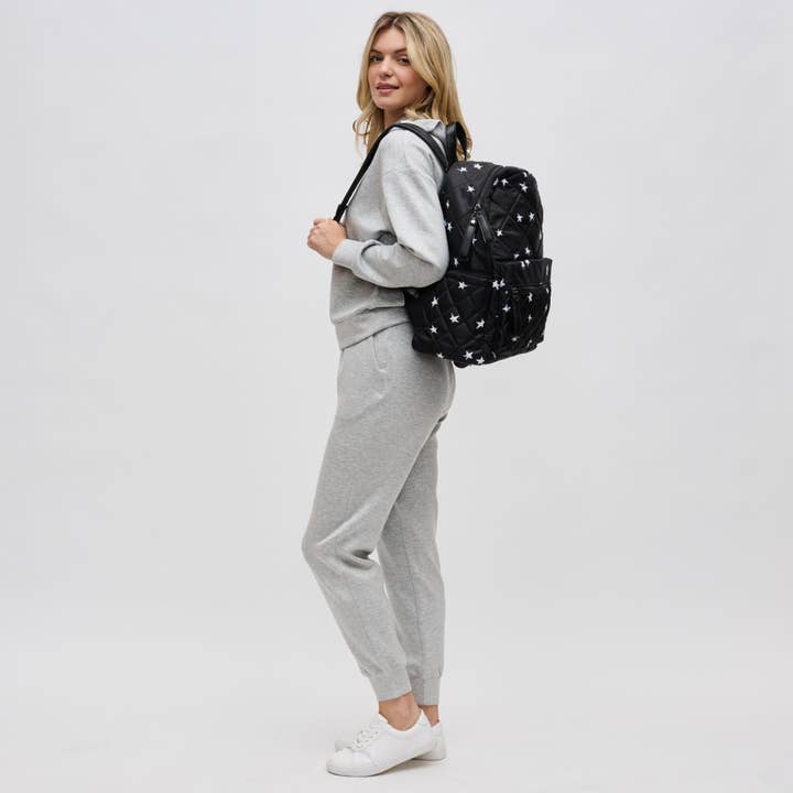 Sol and Selene - Wholesale Backpack - Women's - Motivator Large Quilted Nylon Travel Backpack29