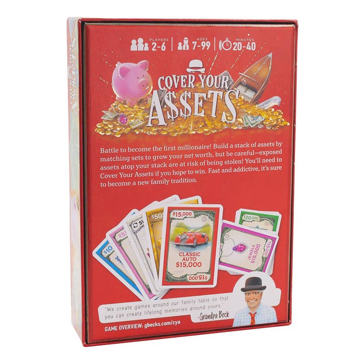 Grandpa Beck's Games - Wholesale Card Game - Cover Your Assets® Card Game by Grandpa Beck's Games