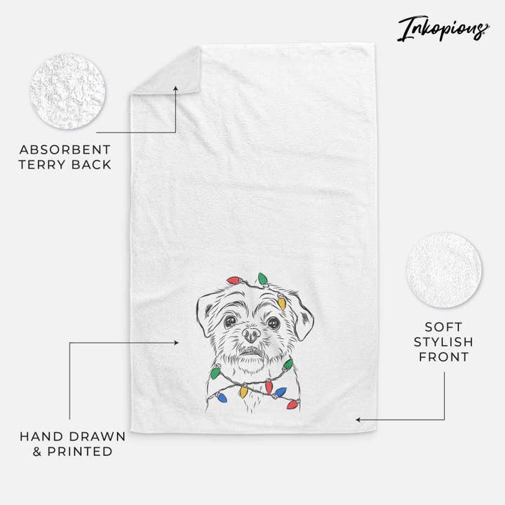Inkopious - Wholesale Hand Towel - Smash the Shih Tzu Hand Towel15