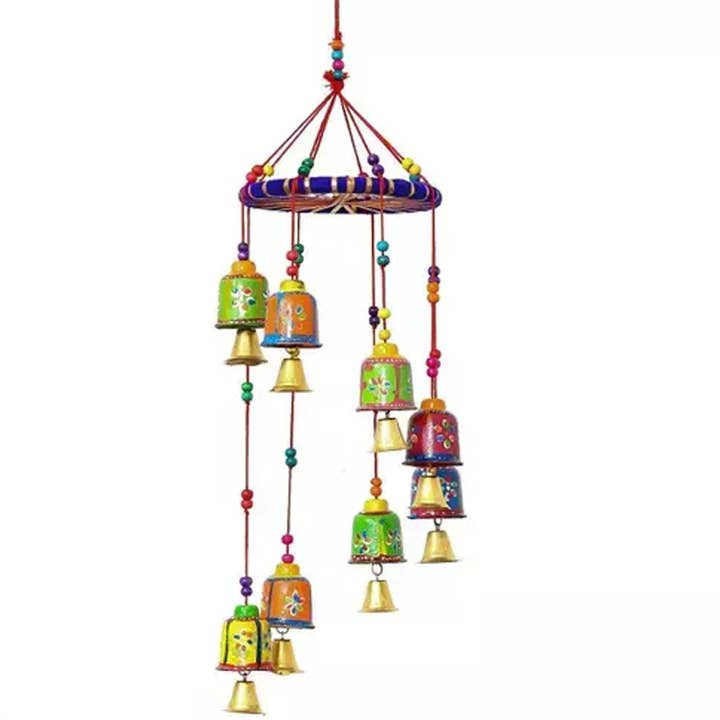 Handmade Wooden Art Bells - Home Decores Décor for wholesale by Keeraft