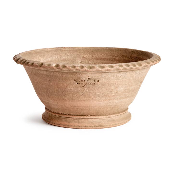 Wakefield Handmade Alvena Forcing Pot #6, Aged Terracotta for wholesale on Faire