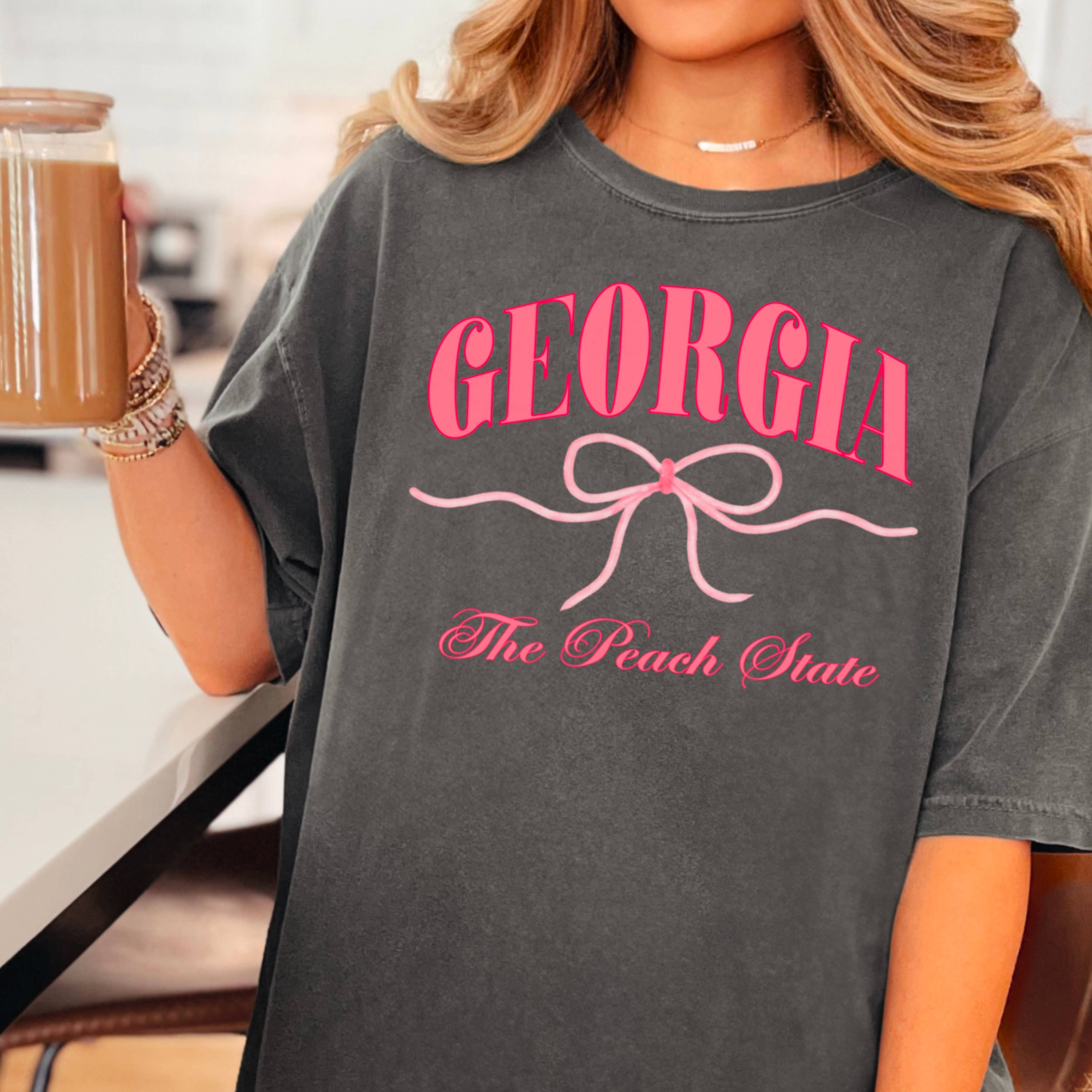 Shoppe SHC – wholesale T-shirt (graphic) – women's – Coquette Tee | Georgia Tee | Ladies Graphic Tee1