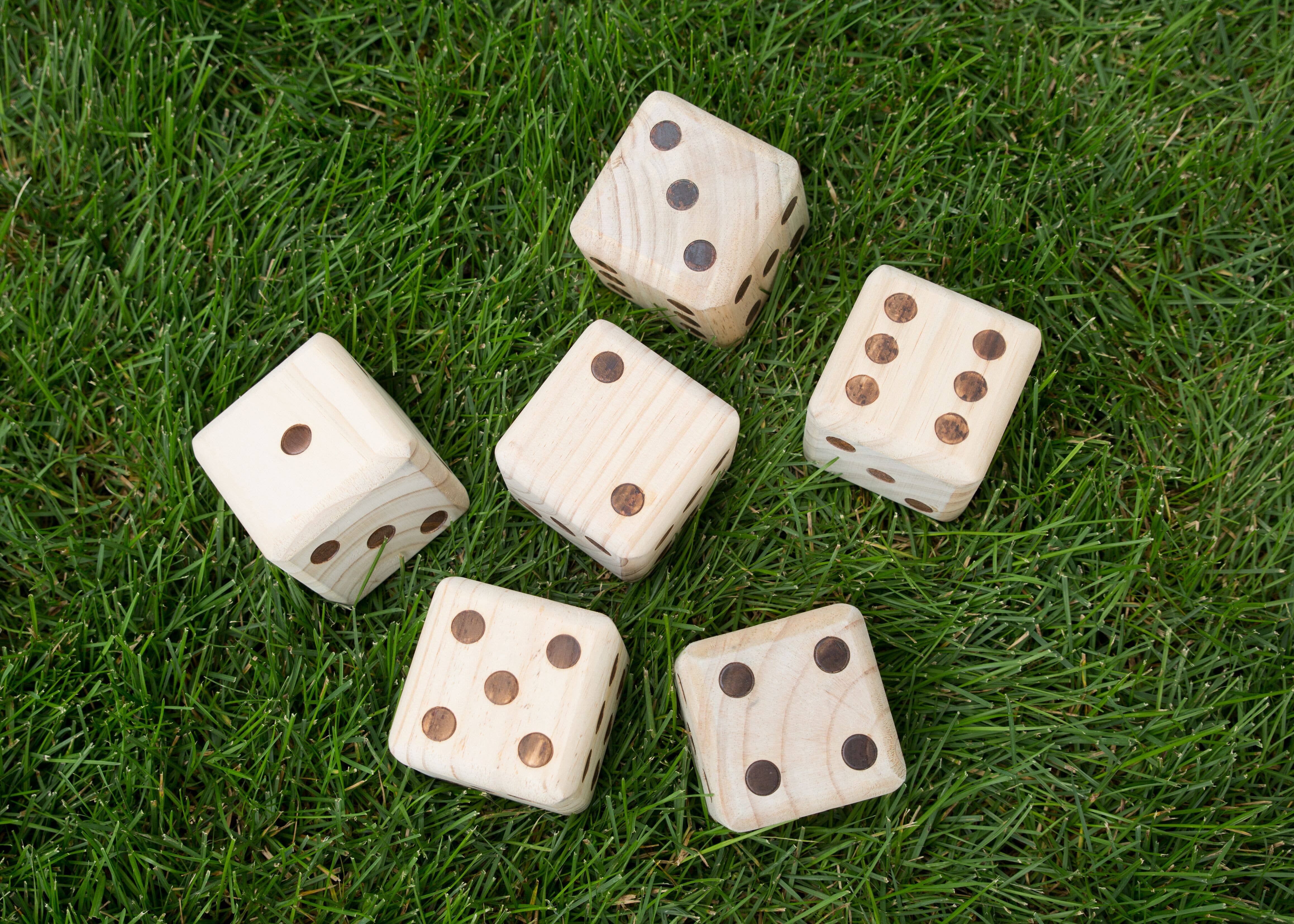 Yard Games – Engroshandel Terninger – Kæmpestore træterninger til udendørs spil11