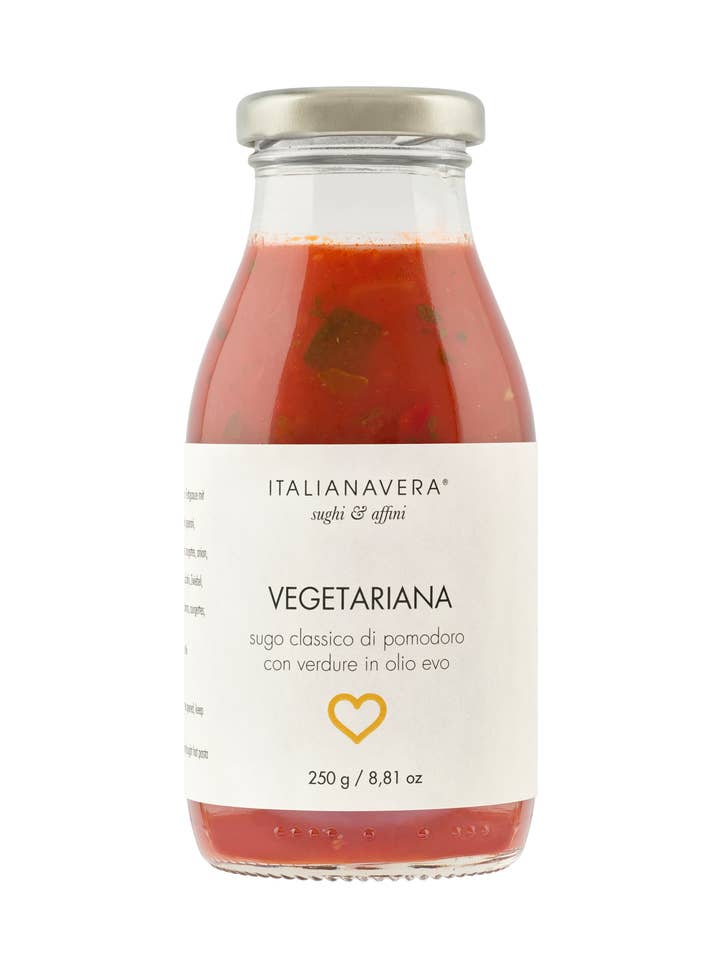 VEGETARIANO - molho de tomate e vegetais 500g por atacado de ITALIANA VERA S.R.L.
